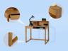 میز تحریر چوبی کلاسیک مدل HM 801