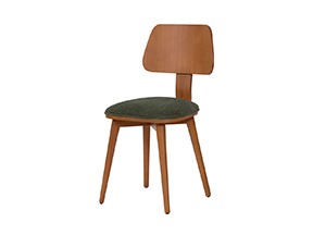 صندلی چوبی ناهارخوری ساده کوچک TDC608