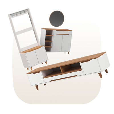 ست میز تلویزیون و کنسول و جاکفشی در جدیدترین مدل ها