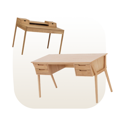 خرید اینترنتی انواع میز تحریر چوبی