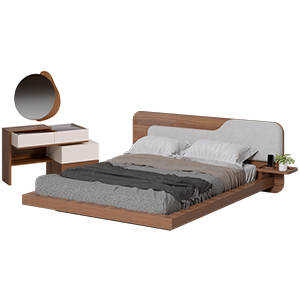 سرویس خواب مدرن دونفره ام دی اف کیان