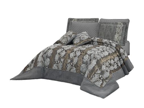 عکس روتختی دونفره اسپرت طوسی قهوه ای RT214