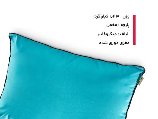 عکس بالش میکروفایبر پارچه مخمل مدل pi24