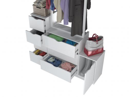 عکس دراور مدرن رگال دار هفت  کشو DR286