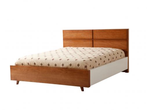 تختخواب دو نفره چوبی تابان