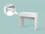 عکس میز آرایش ساده و کوچک با آینه مخفی TM 128