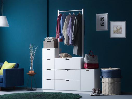 عکس دراور مدرن رگال دار هفت کشو DR286