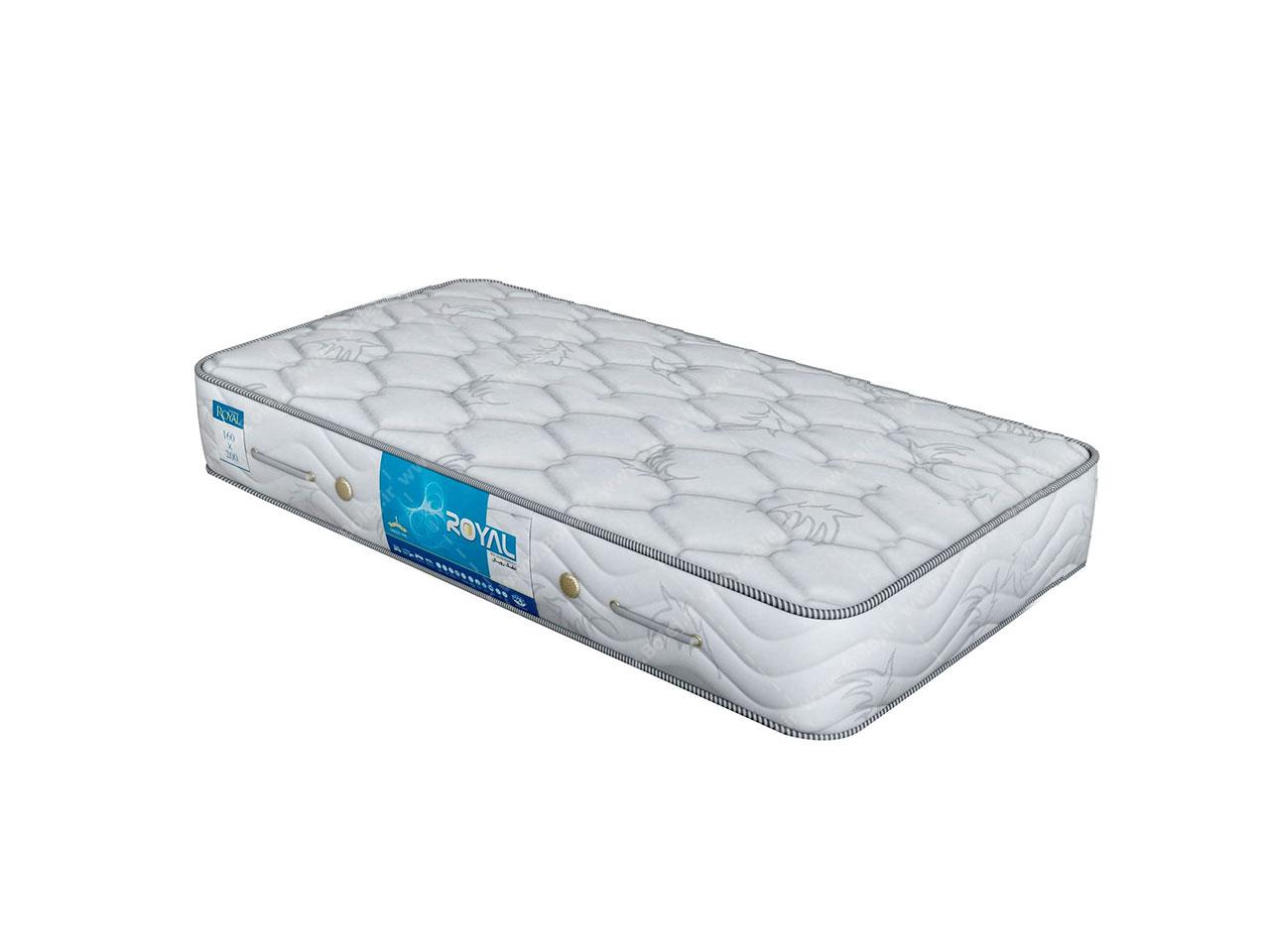 تشک رویال مدل اسکای طبی فنری یکنفره سایز 120 × 200