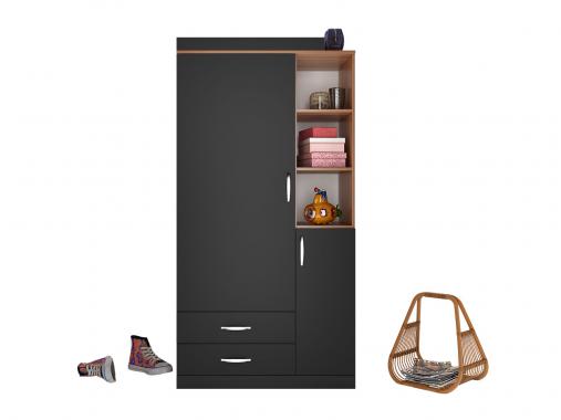 عکس کمد لباس نوجوان پسرانه آبی سفید DL282