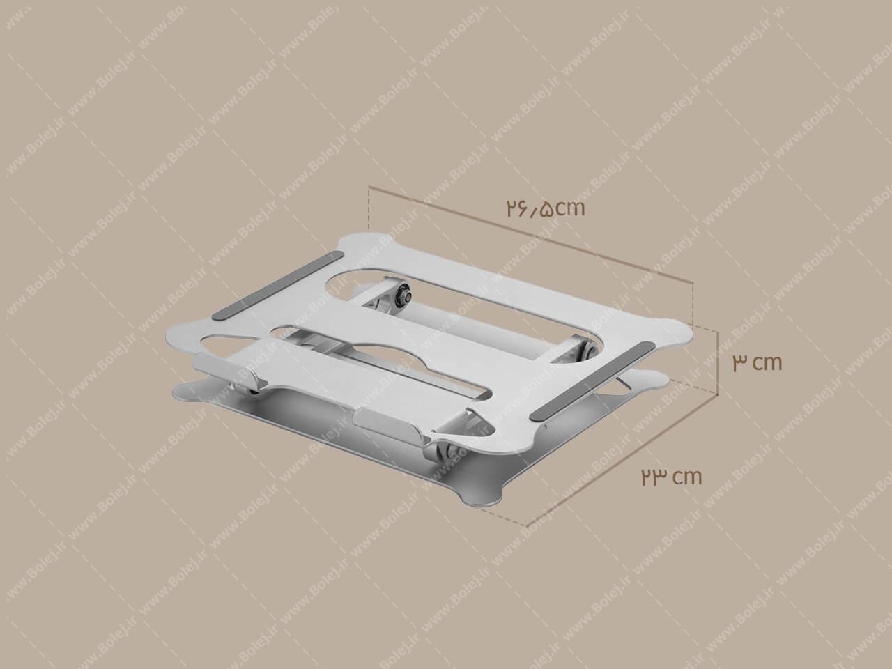 میز لپ تاپ تاشو حرفه ای قابل تنظیم WLB002