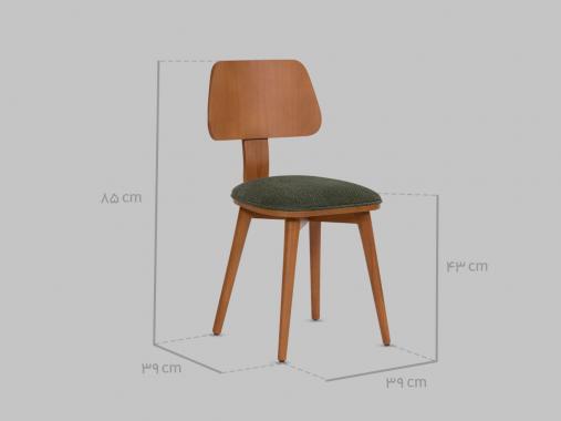 صندلی چوبی ساده ست TDC 608
