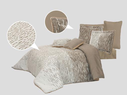 عکس رو تختی دونفره پارچه ترک RT204