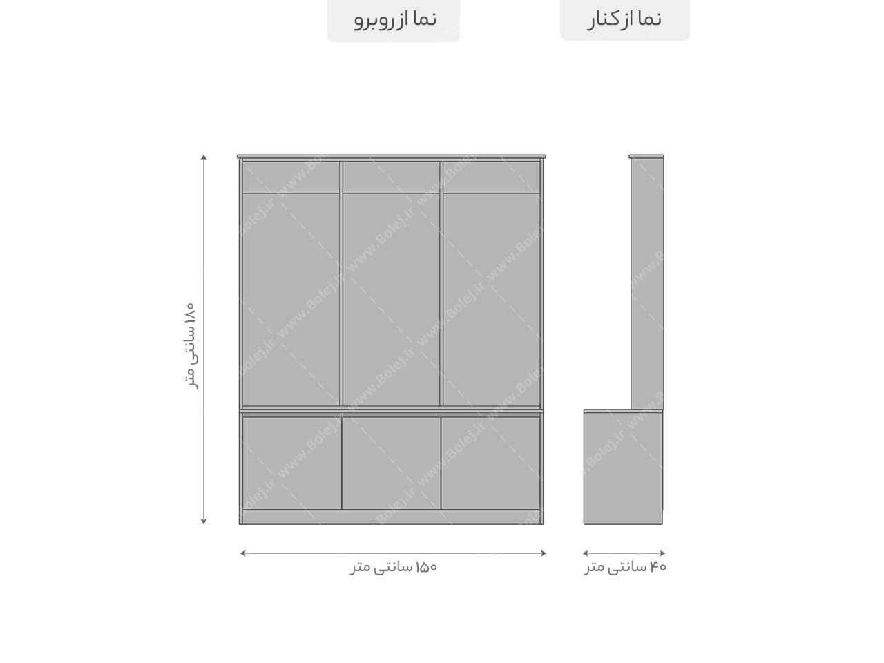 عکس جالباسی بزرگ ام دی اف BL 424