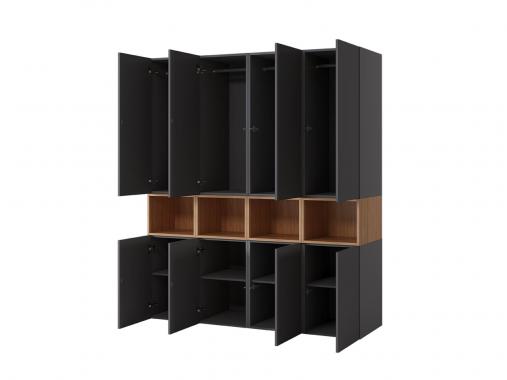 عکس کمد مدرن چهار تیکه متحرک مدل DL280