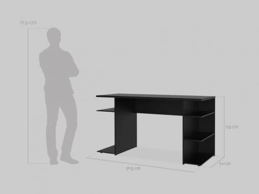 عکس میز کامپیوتر ساده حرفه ای طرح ایکیا MC67