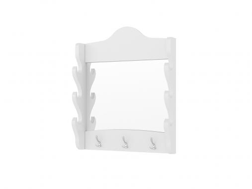 عکس جالباسی دیواری آینه دار سفید BL442