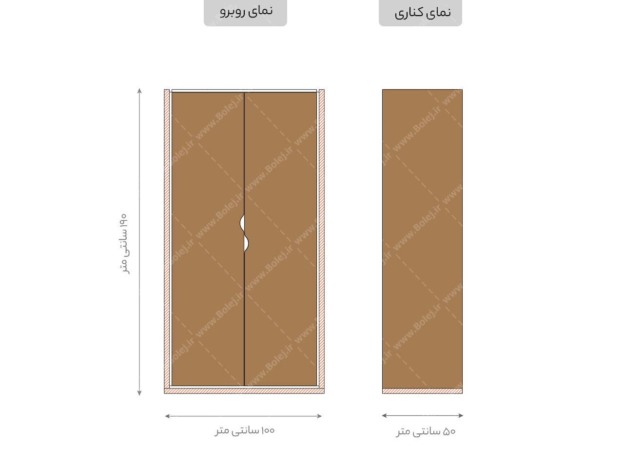 عکس ست کمد دراور ام دی اف جزیره