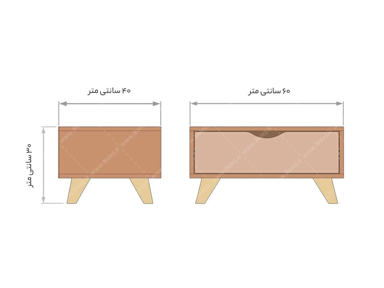 سرویس خواب یک نفره مدل آیدا 4