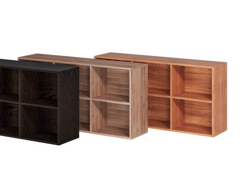 عکس کتابخانه دیواری ساده ام دی اف B125