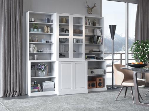 عکس کتابخانه کلاسیک ام دی اف B129