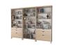 عکس کتابخانه کلاسیک بزرگ ام دی اف B131