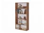 عکس کتابخانه ساده خانگی 5 طبقه ام دی اف B145