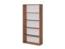 عکس کتابخانه ساده خانگی 5 طبقه ام دی اف B145