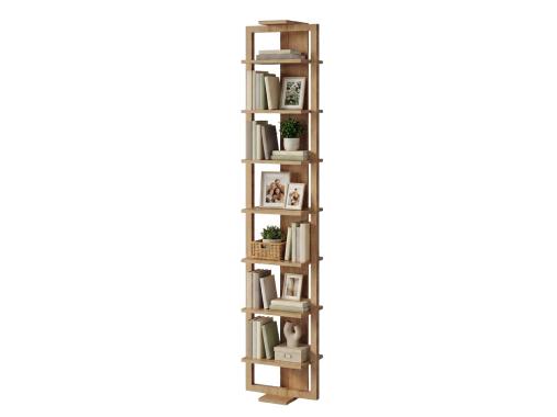 عکس کتابخانه دیواری ساده ام دی اف مدل B151