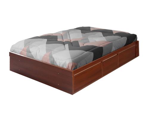 عکس تخت باکسی دونفره جادار ام دی اف BD665