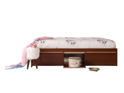 عکس تخت باکسی دونفره جادار ام دی اف BD665