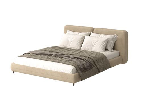 عکس تخت خواب دو نفره مدرن هتلی ارتفاع کم BD689