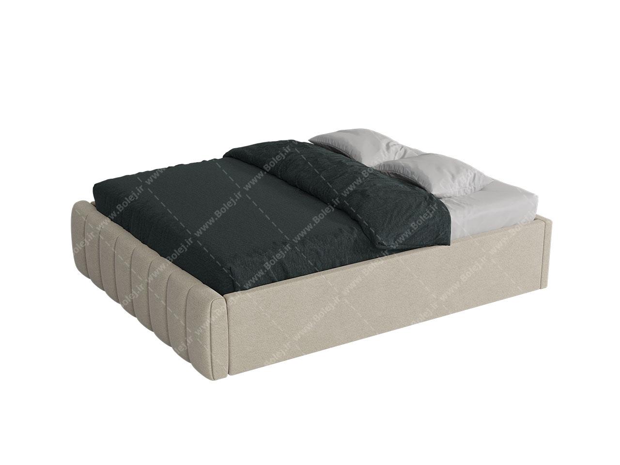 عکس تخت باکس ساده هتلی دونفره BD693