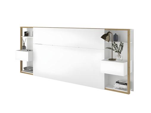 عکس تخت هتلی تاج دار چوبی BH701