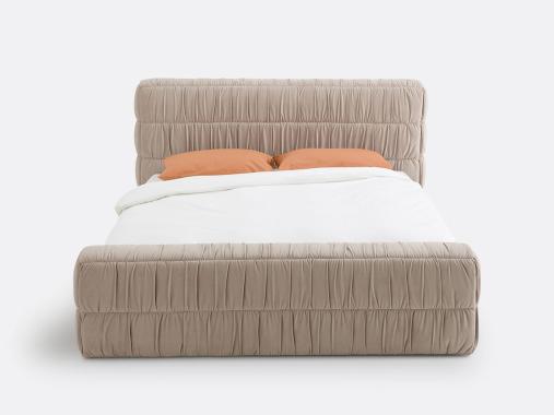 عکس تخت هتلی دونفره پارچه ای BH703