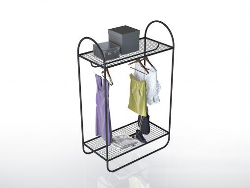 عکس جالباسی آهنی رگال دار آپارتمانی BL464