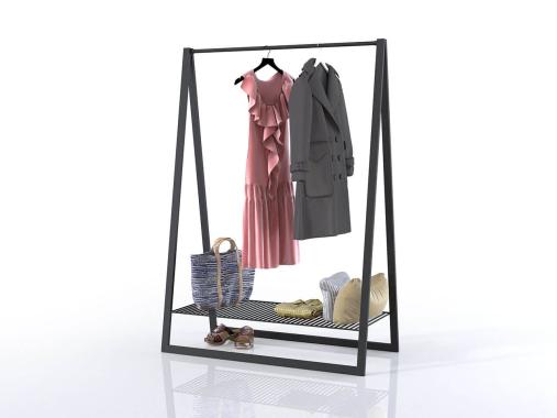عکس رگال آویز لباس ایستاده فلزی مدل BL528