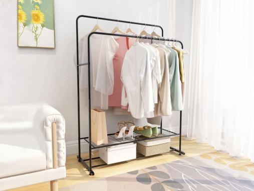 عکس رگال آویز ایستاده فلزی مشکی مدل BL532
