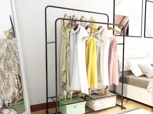 عکس رگال آویز ایستاده فلزی مشکی مدل BL532