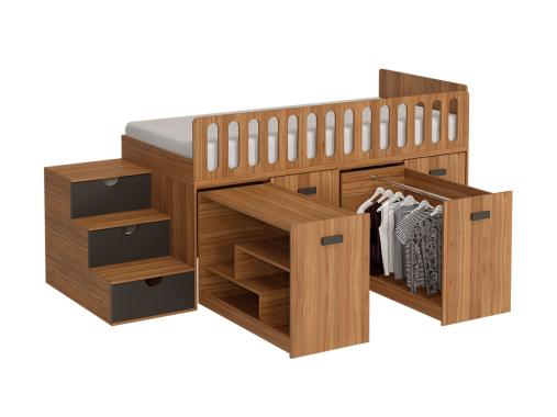 تخت و میز تحریر کم جا سرهم BT760