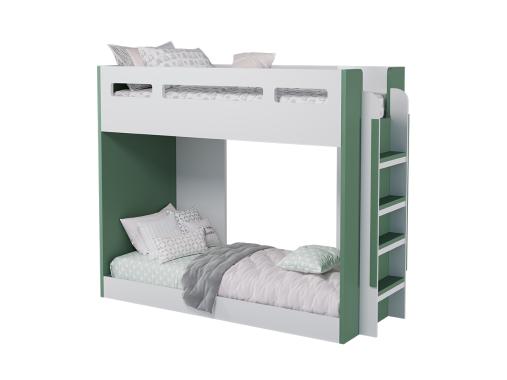 تخت دو طبقه کودک و نوجوان ساده BT764