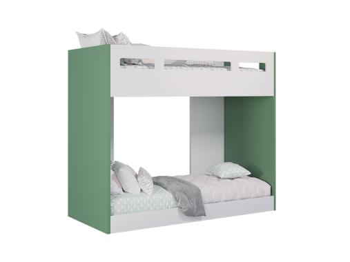 عکس تخت دو طبقه کودک و نوجوان ساده BT764