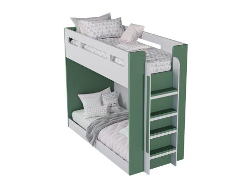 عکس تخت دو طبقه کودک و نوجوان ساده BT764