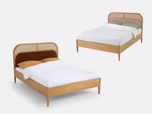 عکس تخت فرانسوی حصیری BW506