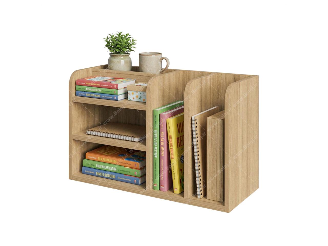 عکس کتابخانه رومیزی اداری مدل BZ282