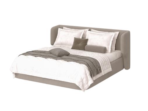 عکس تخت خواب هتلی دو نفره پارچه ای مدرن BH713