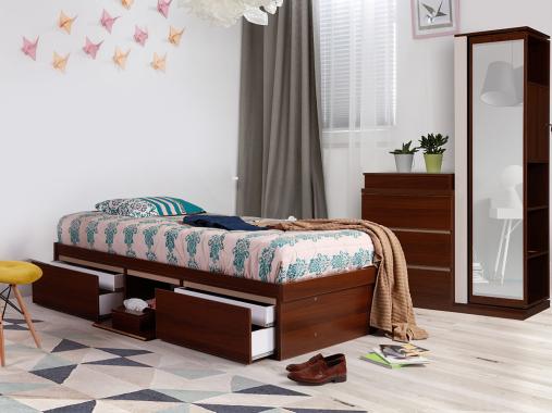 عکس باکس تخت یک نفره مدرن BD663