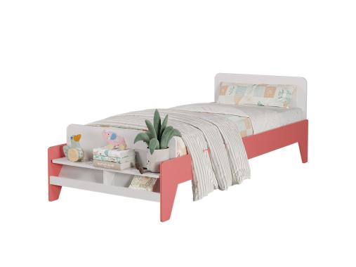 عکس تخت خواب دخترانه یک نفره ساده BS804