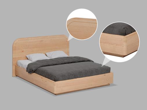 عکس سرویس خواب چوبی ساده و شیک HF501