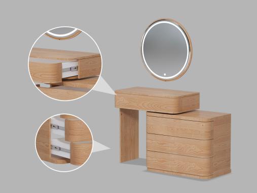 عکس سرویس خواب چوبی ساده و شیک HF501