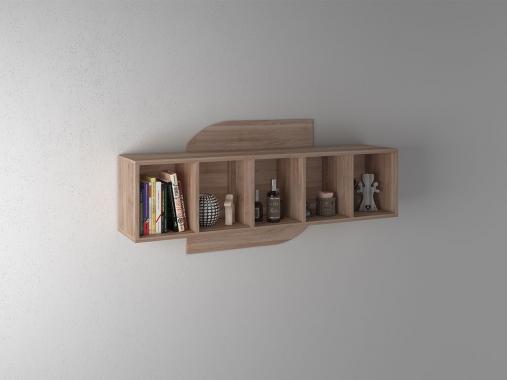 عکس شلف دیواری عریض ام دی اف D96